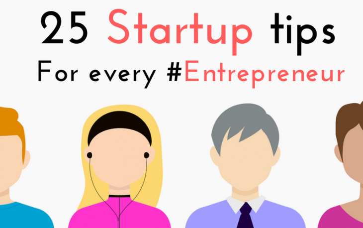 Startup tips